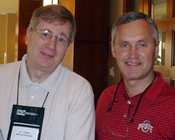 Greg Jordan and Jim Tressel