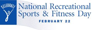 National Recreational Sports & Fitness Day logo