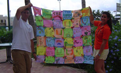 Kids show support for those affected by Hurricane Katrina