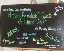 National Recreational Sports & Fitness Day